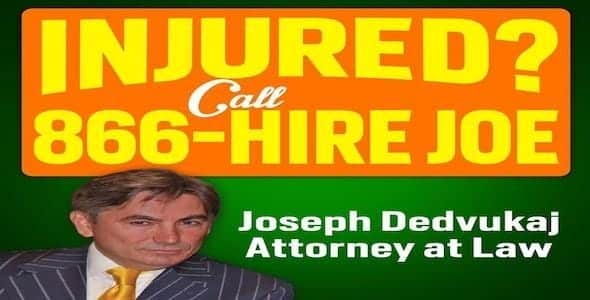 Injured in a car accident? Get the compensation you deserve. Call 866-HIRE-JOE and let Attorney Joseph Dedvukaj fight for your rights. Don't wait—get paid after a car accident!.