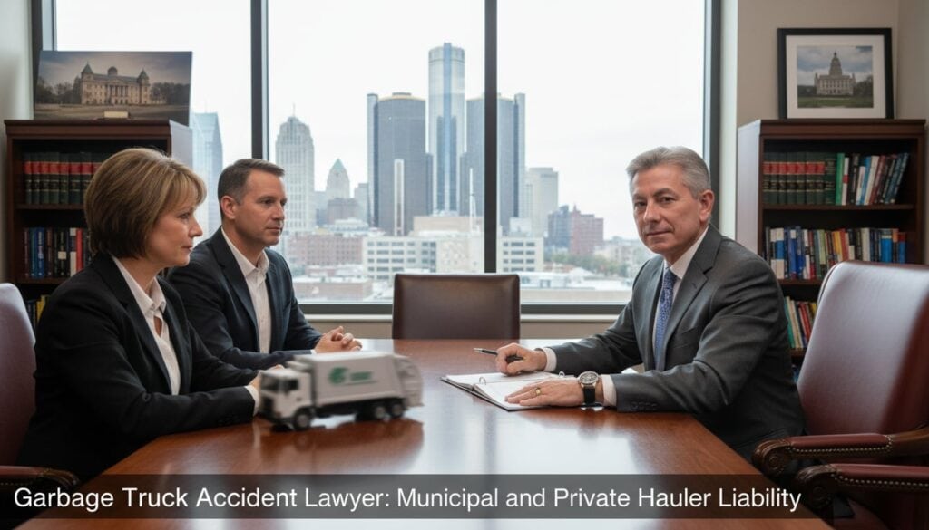 Garbage Truck Accident Lawyer: Municipal and Private Hauler Liability - Featured Image