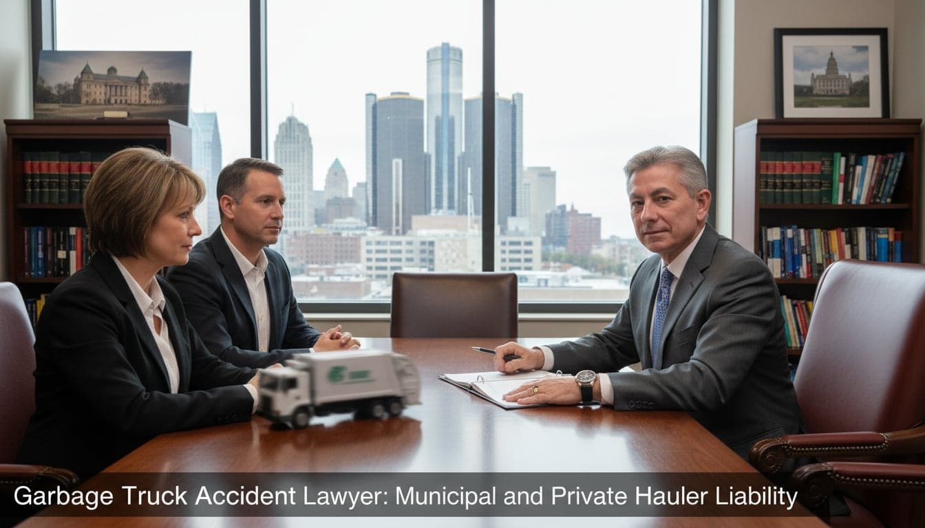 Garbage Truck Accident Lawyer: Municipal and Private Hauler Liability - Featured Image