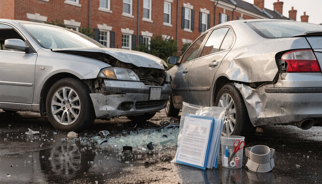 Medical documentation showing neck injury treatment records affecting settlement values in Michigan car accident claim