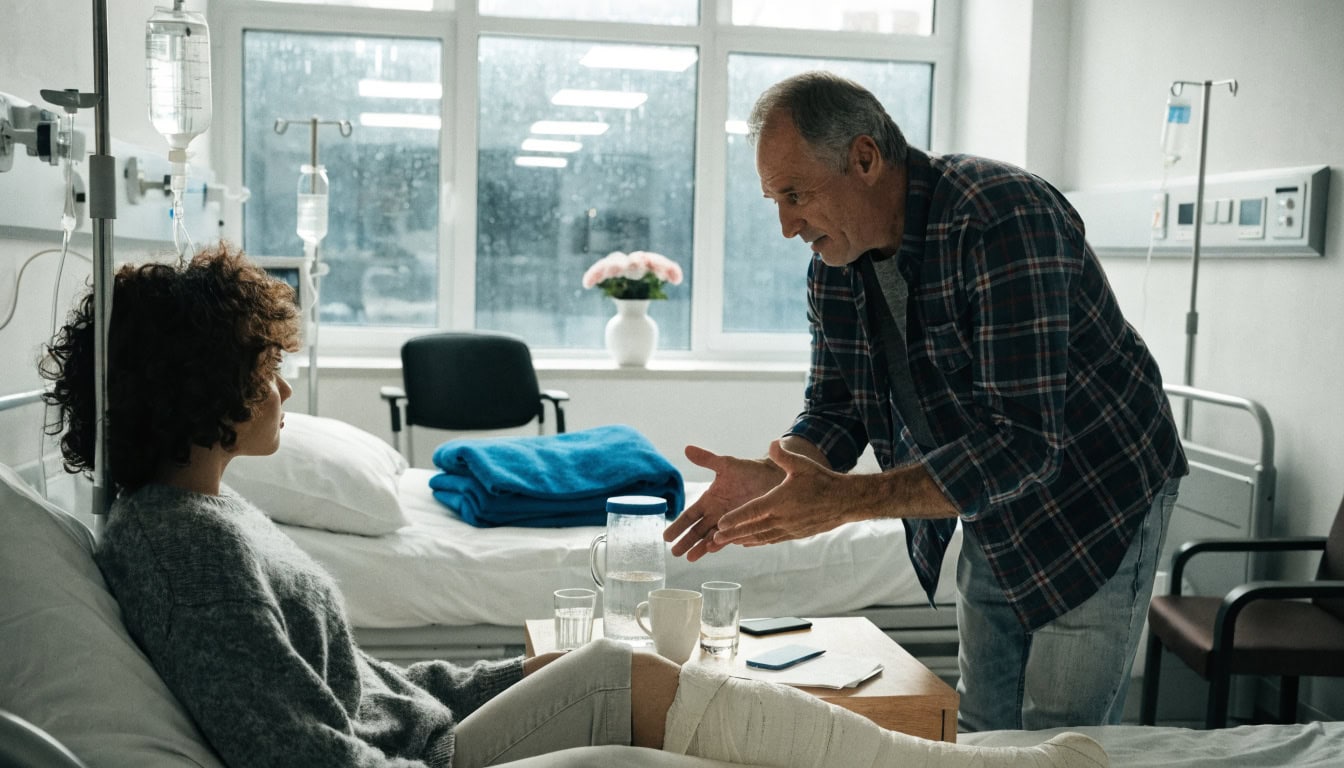 Personal injury lawyer explaining contingency fee agreement with no upfront costs to accident victim